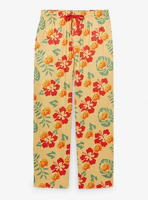 Dragon Ball Z Floral Balls Allover Print Sleep Pants - BoxLunch Exclusive