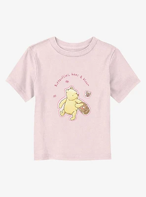 Disney Winnie The Pooh Butterflies Bees And Bloom Toddler T-Shirt