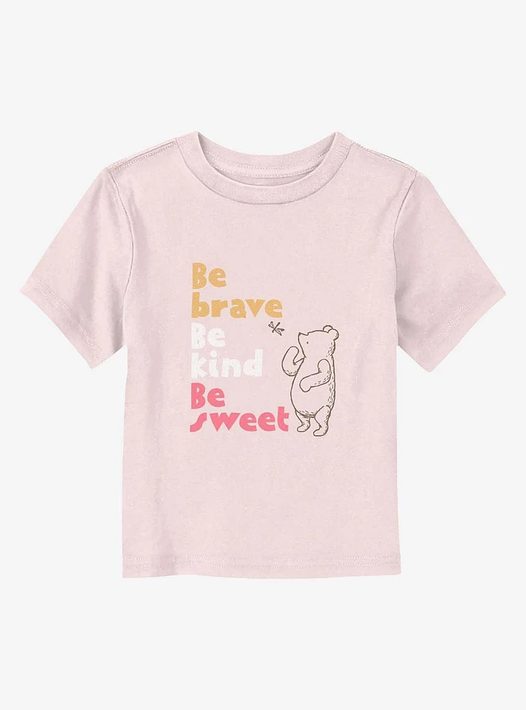 Disney Winnie The Pooh Be Brave Kind Sweet Toddler T-Shirt