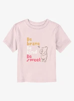 Disney Winnie The Pooh Be Brave Kind Sweet Toddler T-Shirt