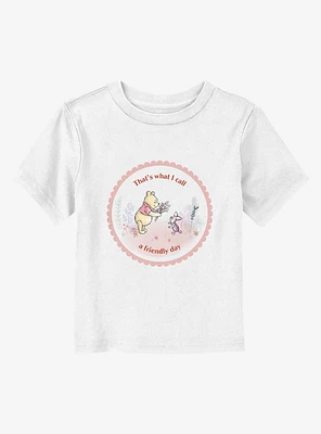 Disney Winnie The Pooh A Friendly Day Toddler T-Shirt