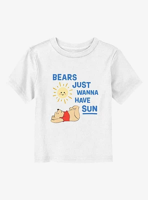 Disney Winnie The Pooh Just Wanna Have Sun Toddler T-Shirt