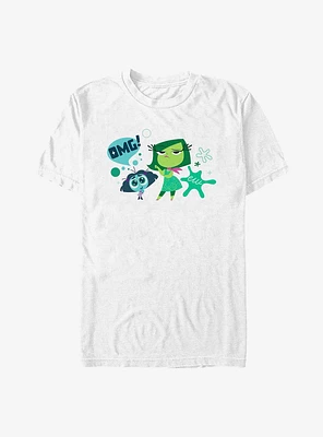 Disney Pixar Inside Out 2 Little Envy And Disgust T-Shirt