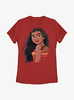 Disney Moana Face Womens T-Shirt