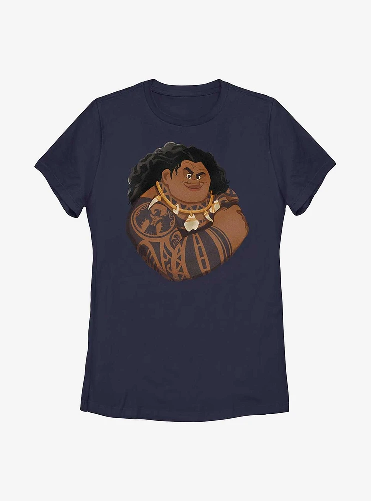 Disney Moana Wowie Maui Womens T-Shirt