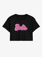 Barbie Glam Logo Girls Crop T-Shirt