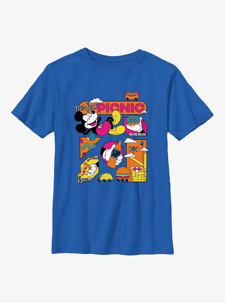 Disney Mickey Mouse Perfect Picnic Youth T-Shirt