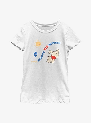 Disney Winnie The Pooh Little Moments Big Memories Youth Girls T-Shirt