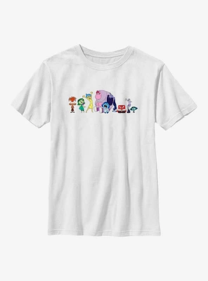 Disney Pixar Inside Out 2 All Emotions Youth T-Shirt