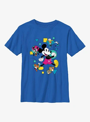 Disney Mickey Mouse And Friends Retro Youth T-Shirt