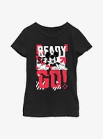 Disney Mickey Mouse Ready Set Go Youth Girls T-Shirt