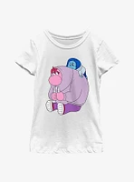 Disney Pixar Inside Out 2 Sadness And Embarrassment Youth Girls T-Shirt