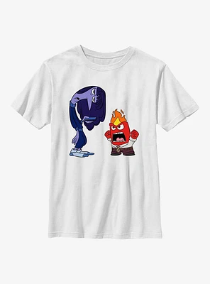 Disney Pixar Inside Out 2 Ennui And Anger Youth T-Shirt