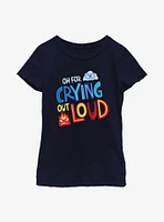 Disney Pixar Inside Out 2 Crying Loud Youth Girls T-Shirt