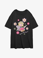 Disney Lizzie McGuire Groovy Womens Oversized T-Shirt