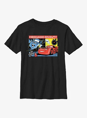 Disney Pixar Cars Mechanic On Duty Youth T-Shirt