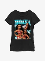 Disney Moana Collage Youth Girls T-Shirt