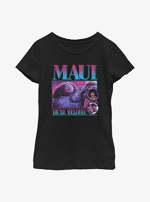 Disney Moana Y2K Maui Youth Girls T-Shirt