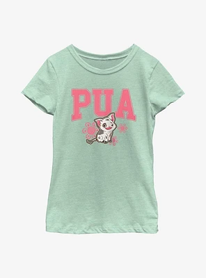 Disney Moana Pua Collegiate Youth Girls T-Shirt