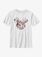 Disney Mickey Mouse Camp Time Fun Youth T-Shirt