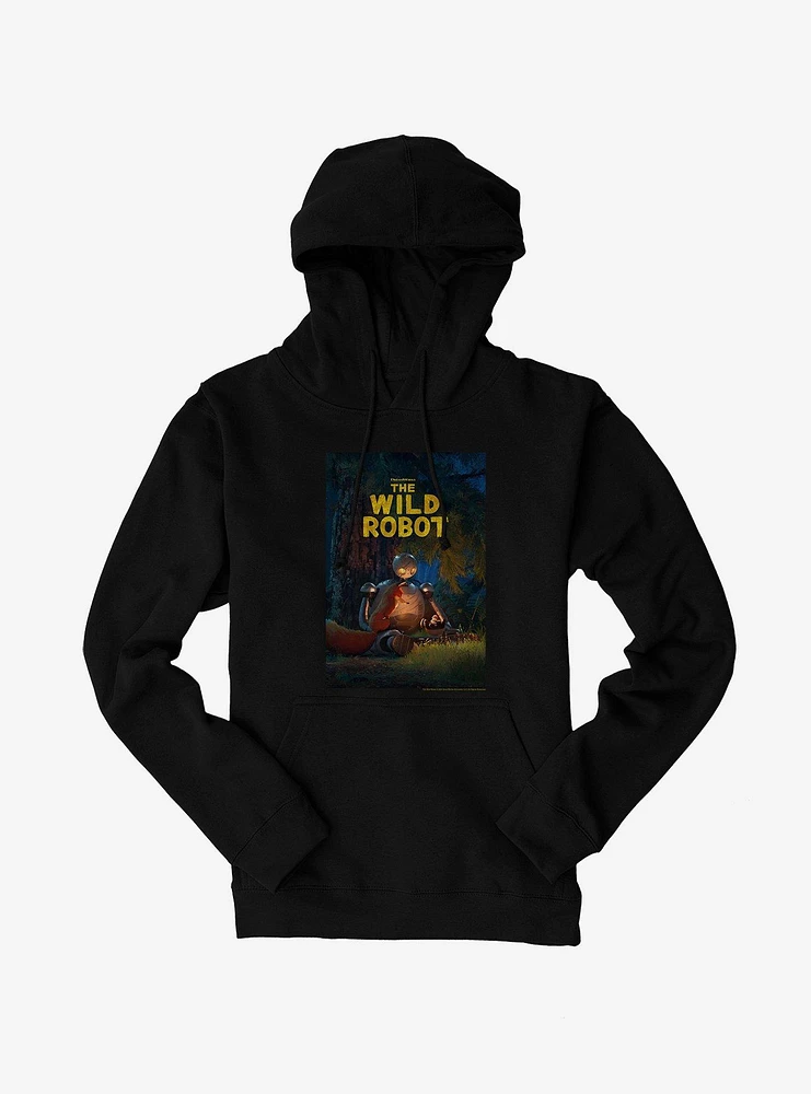 The Wild Robot Movie Poster Hoodie