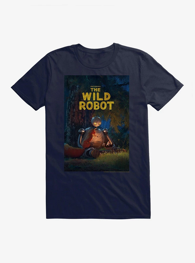 The Wild Robot Movie Poster T-Shirt