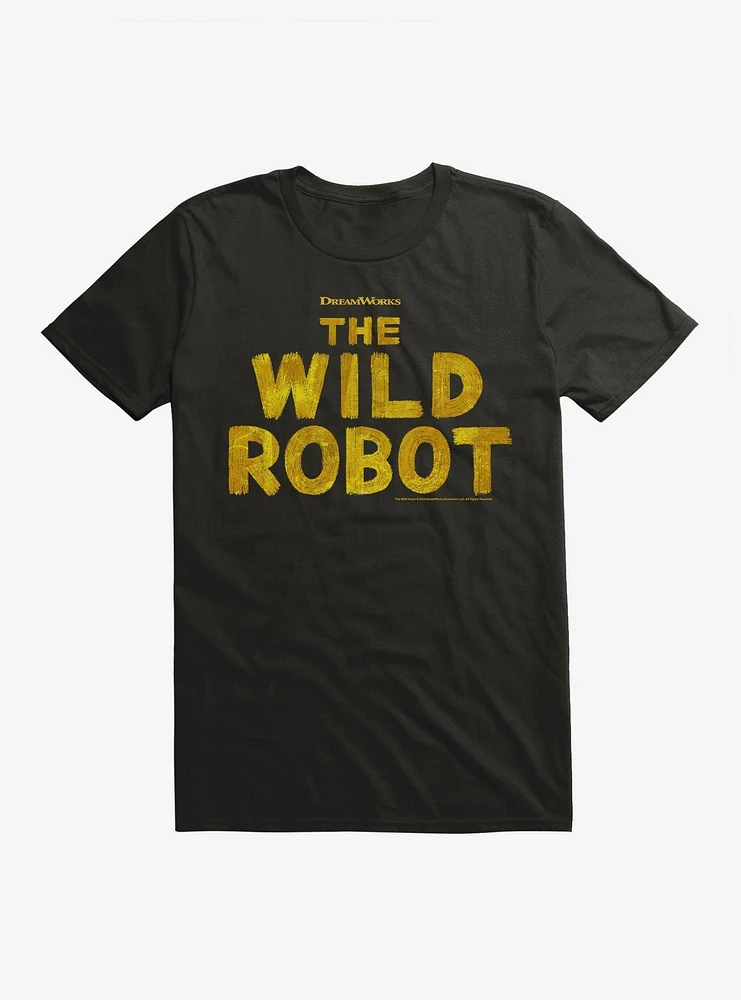 The Wild Robot Title Logo T-Shirt