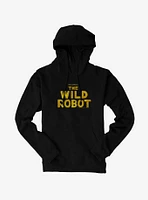 The Wild Robot Title Logo Hoodie