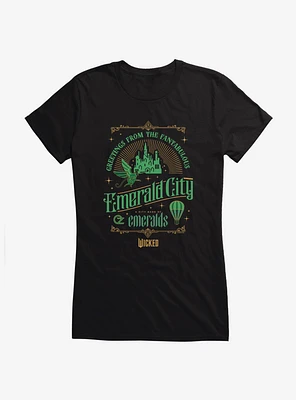 Wicked Greetings From Emerald City Girls T-Shirt