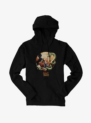 Aqua Teen Hunger Force Fight Scene Hoodie