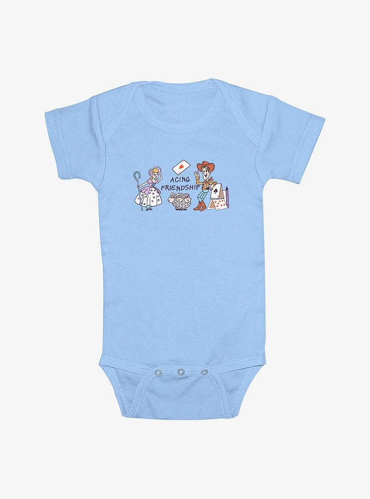 Disney Pixar Toy Story Acing Friendship Infant Bodysuit