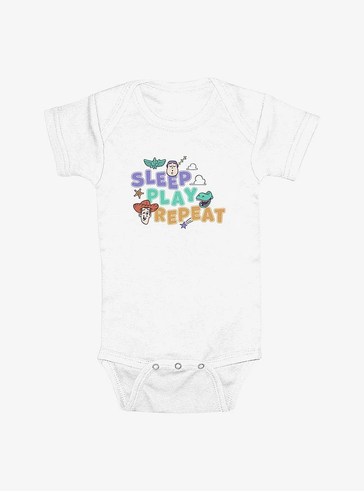 Disney Pixar Toy Story Sleep Play Repeat Infant Bodysuit