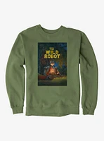 The Wild Robot Movie Poster Sweatshirt