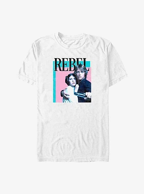 Star Wars Rebel Han And Leia T-Shirt