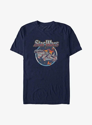 Star Wars Retro Circle Battle T-Shirt