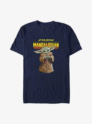 Star Wars The Mandalorian Grogu Wires T-Shirt