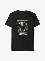 Star Wars The Mandalorian Grogu Space T-Shirt