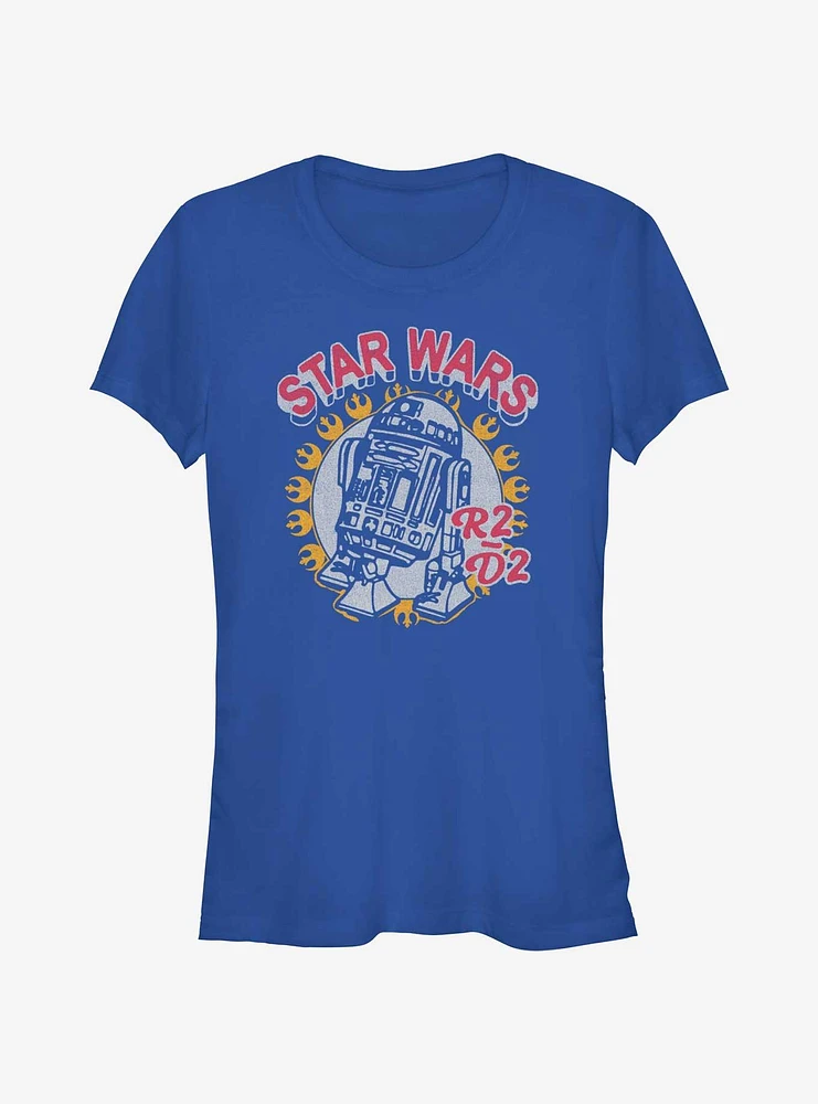 Star Wars Vintage Droid R2-D2 Girls T-Shirt