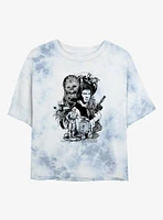 Star Wars Solo Hope Girls Tie-Dye Crop T-Shirt