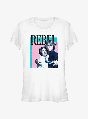 Star Wars Rebel Han And Leia Girls T-Shirt