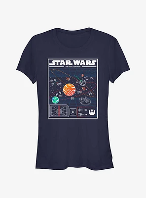 Star Wars Yavin A Great Time Girls T-Shirt