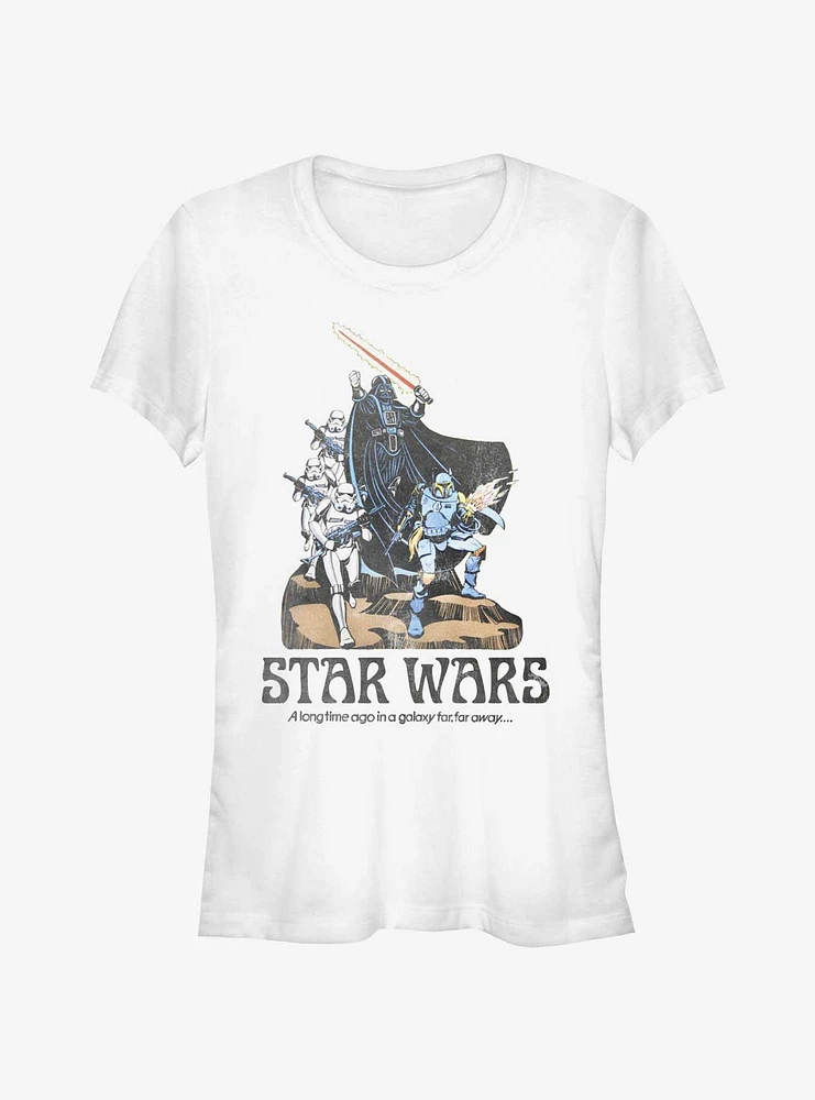 Star Wars Darkside Vintage Girls T-Shirt