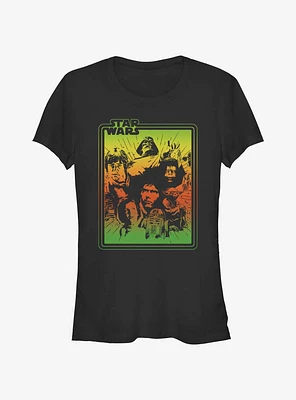 Star Wars Group Pose Girls T-Shirt