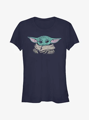 Star Wars The Mandalorian Preppy Grogu Girls T-Shirt