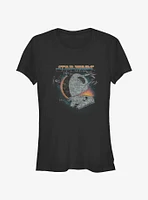 Star Wars Retro Ships Girls T-Shirt