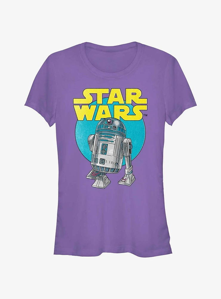 Star Wars Retro R2-D2 Girls T-Shirt