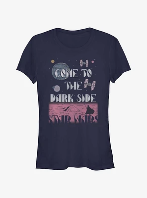 Star Wars The Dark Side Girls T-Shirt