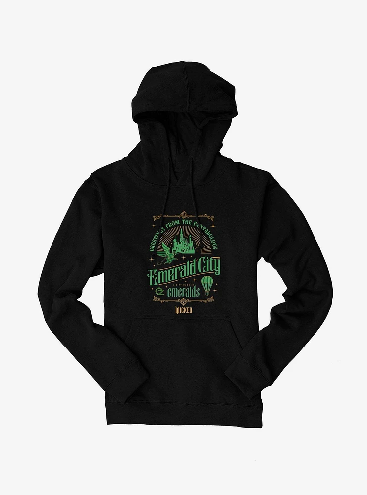 Wicked Greetings From Emerald City Hoodie