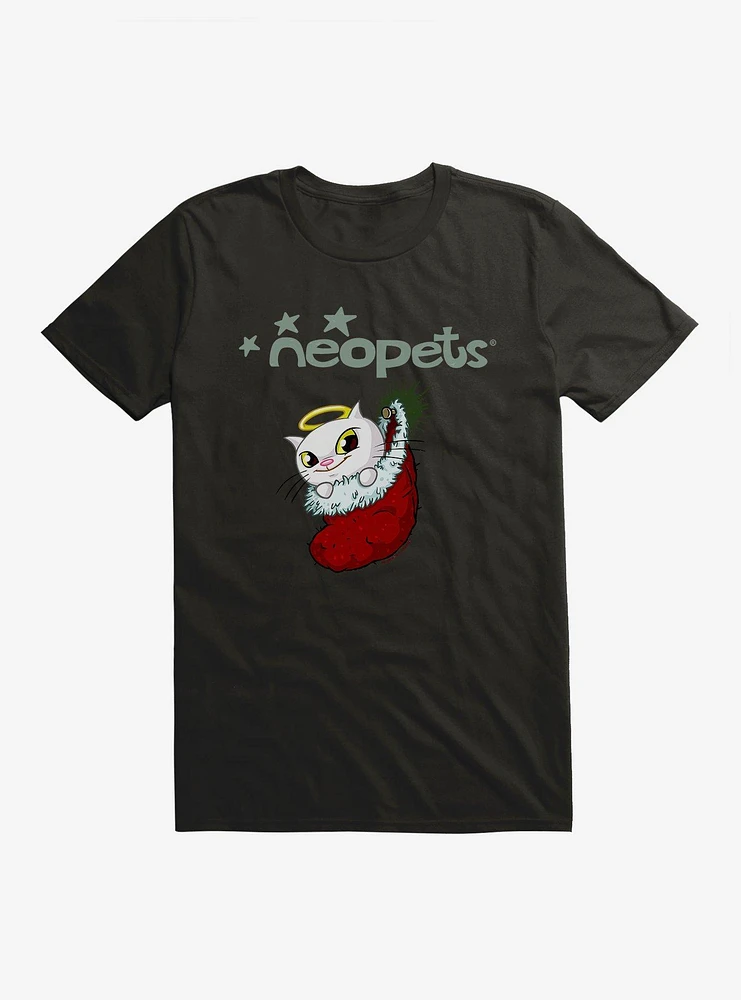 Neopets Christmas Angelpuss T-Shirt