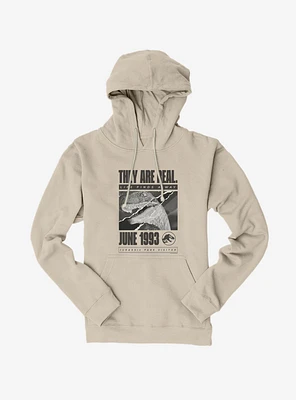 Jurassic Park They Are Real Hoodie